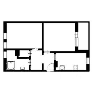 2-к квартира, вторичка, 64м2, 1/10 этаж