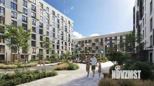 2-к квартира, строящийся дом, 61м2, 6/9 этаж