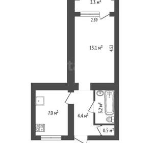1-к квартира, вторичка, 32м2, 3/5 этаж