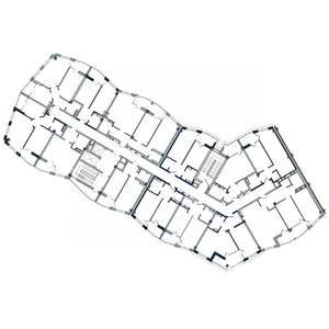 1-к квартира, вторичка, 42м2, 4/5 этаж