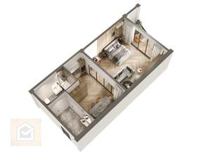 Студия квартира, вторичка, 72м2, 5/7 этаж