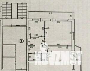 2-к квартира, вторичка, 60м2, 1/1 этаж