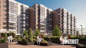 2-к квартира, строящийся дом, 68м2, 2/9 этаж