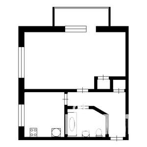 1-к квартира, вторичка, 31м2, 2/9 этаж