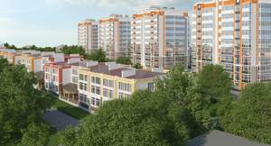 2-к квартира, сданный дом, 33м2, 1/2 этаж