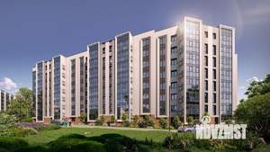 1-к квартира, строящийся дом, 38м2, 4/8 этаж